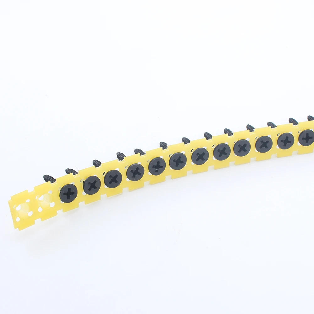 

1000PCS Chain Belt Screws 3.5mm Diameter Screws In Tape For Auto Feed Screwdriver Tape For A Screwdriver