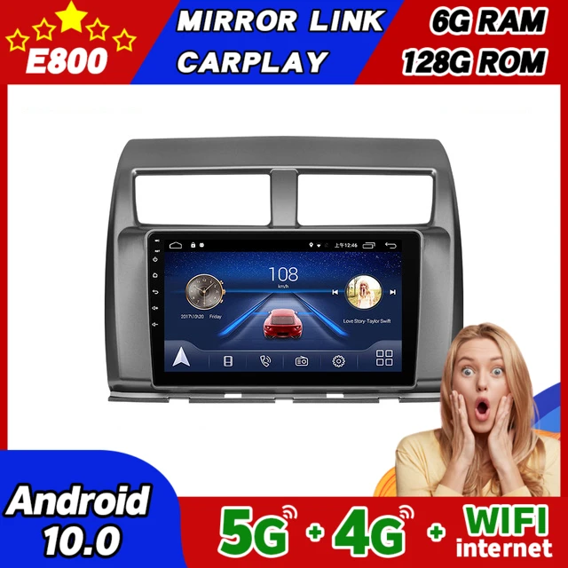 Магнитола для Toyota MYVI Icon головное устройство 6 ГБ ОЗУ 128 Гб ПЗУ GPS-навигация плеер с 9