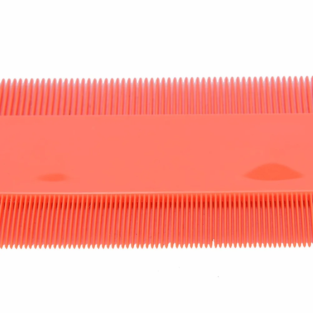 

1PC Puppy Durable Double Side Nit Combs Pet Plastic Head Lice Comb Head Lice Removal Cat Dog Comb Random Color