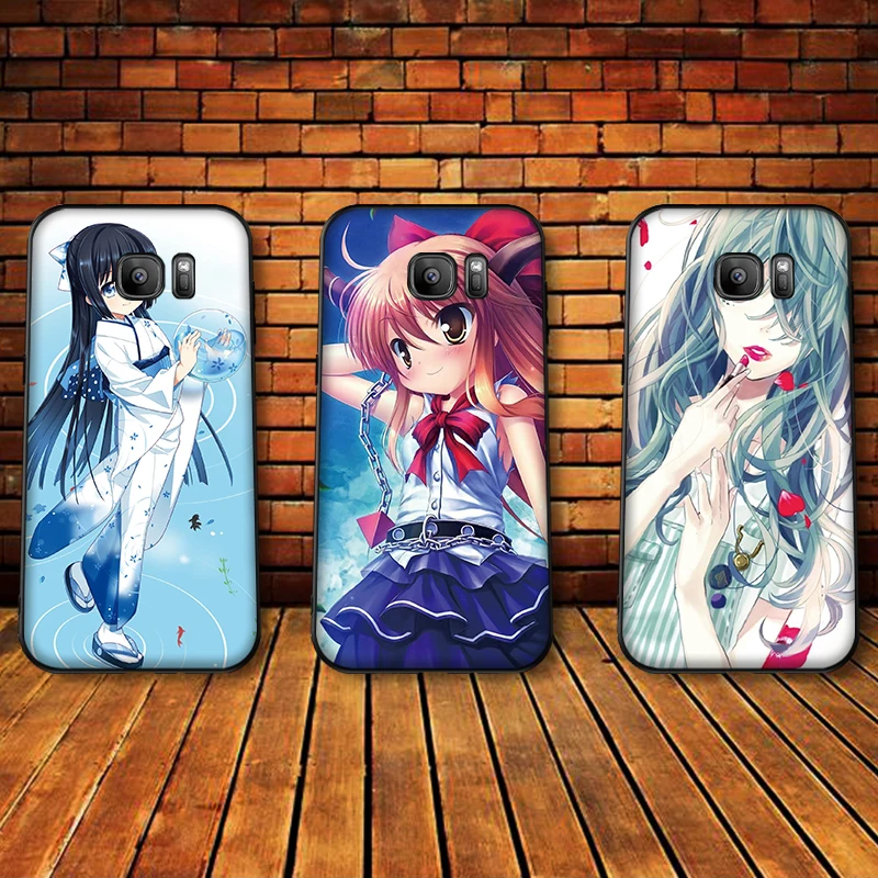 Аниме Привлекательный Мягкий силиконовый чехол для телефона Samsung Galaxy S6 S8 край S7 S9