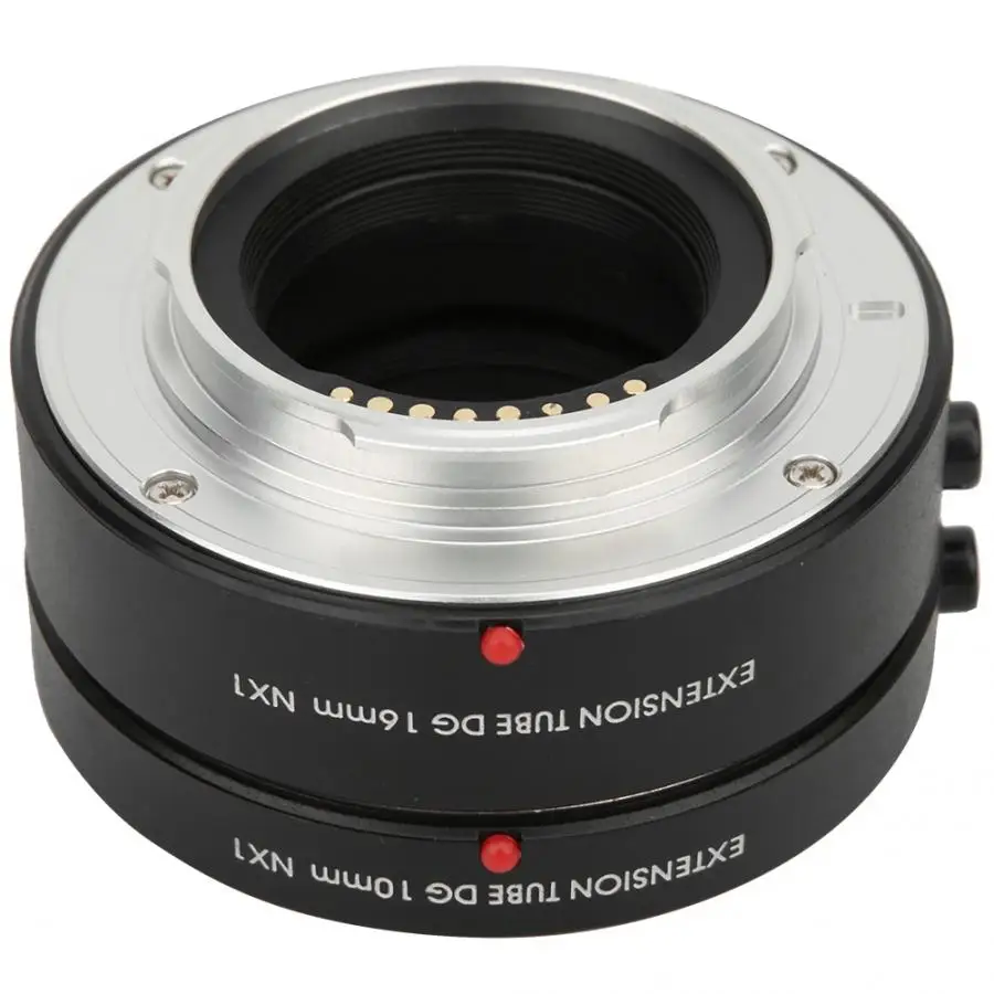 Удлинительное макрокольцо адаптер NX1 с автофокусом 10 мм + 16 для крепления камеры