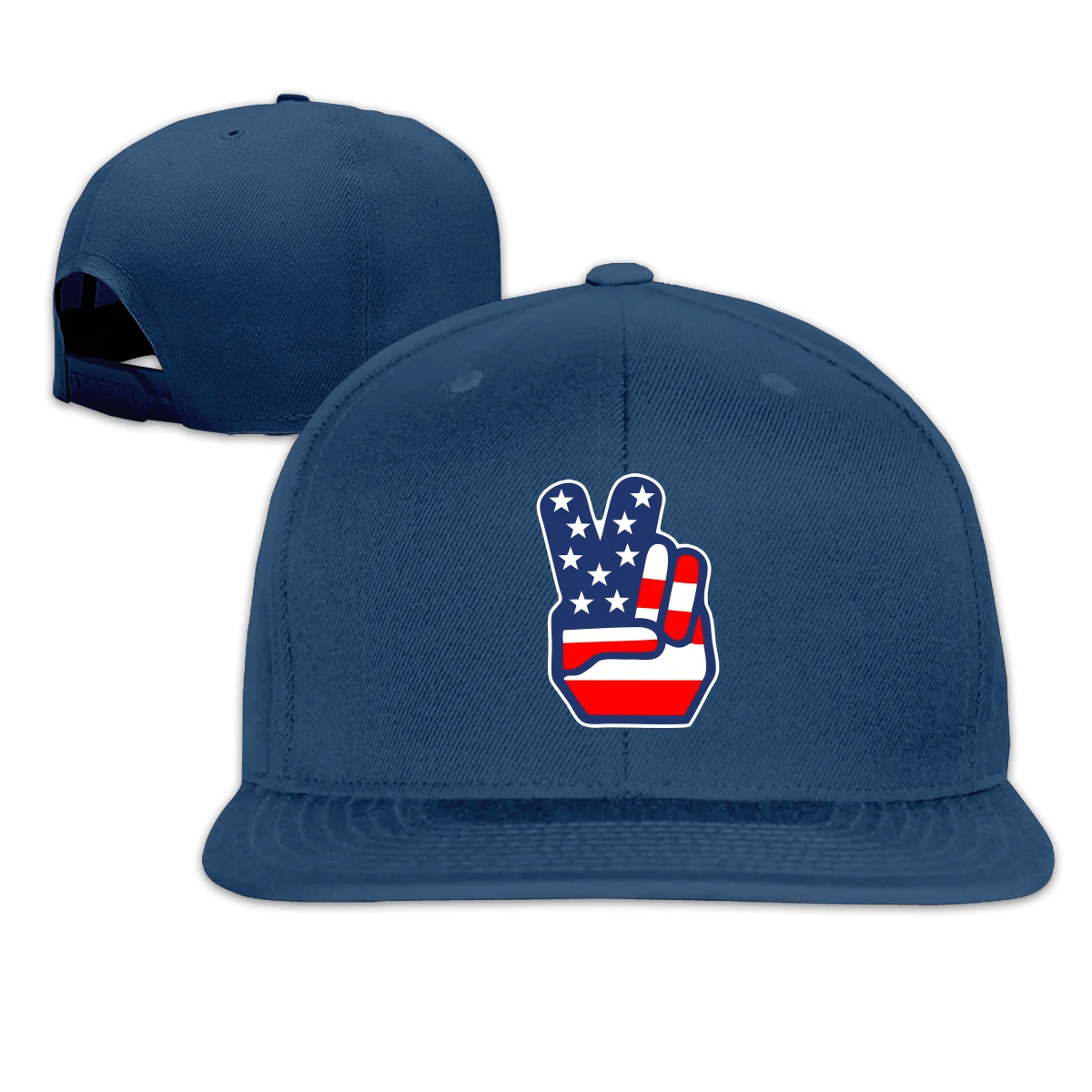 

American Flag Peace Symbol Peacesymbol Ctslsy T mans woman Fashionable breathable Hip hop caps