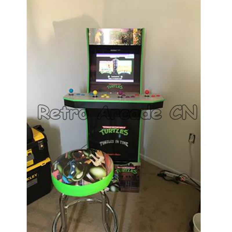 Классический вертикальный аркадная игра Arcade1up бартоп шкаф 2 игрока Ретро игры HD