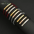 Браслеты Nextvance из индивидуальная именная табличка веревочной цепи из нержавеющей стали для пар, аниме матросский браслет с Луной для женщин, Подарочная бижутерия