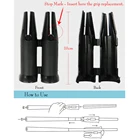 Пластиковый инструмент для гольфа Ultimate Grip, быстрая установка, подходит для большего вала, больших Прикладов-инструмент для смены зажима для пленки для гольфа