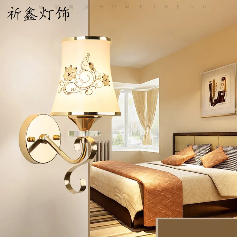 Современный хрустальный настенный светильник золотой бра светильники AC110V 220 V