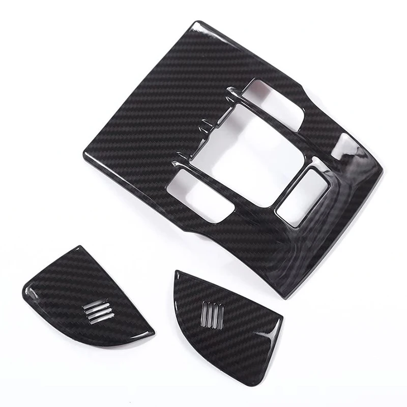 Углеродное волокно автомобильный передний светильник для чтения крышка лампы