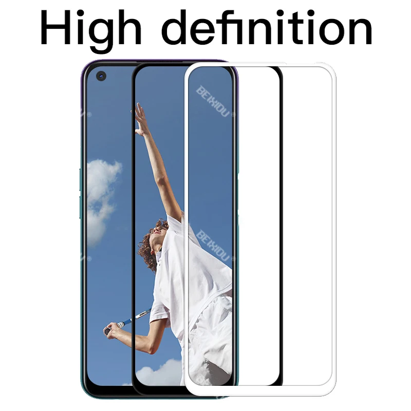 Новое 9D закаленное стекло для Oppo A72 полное покрытие защита экрана стеклянная