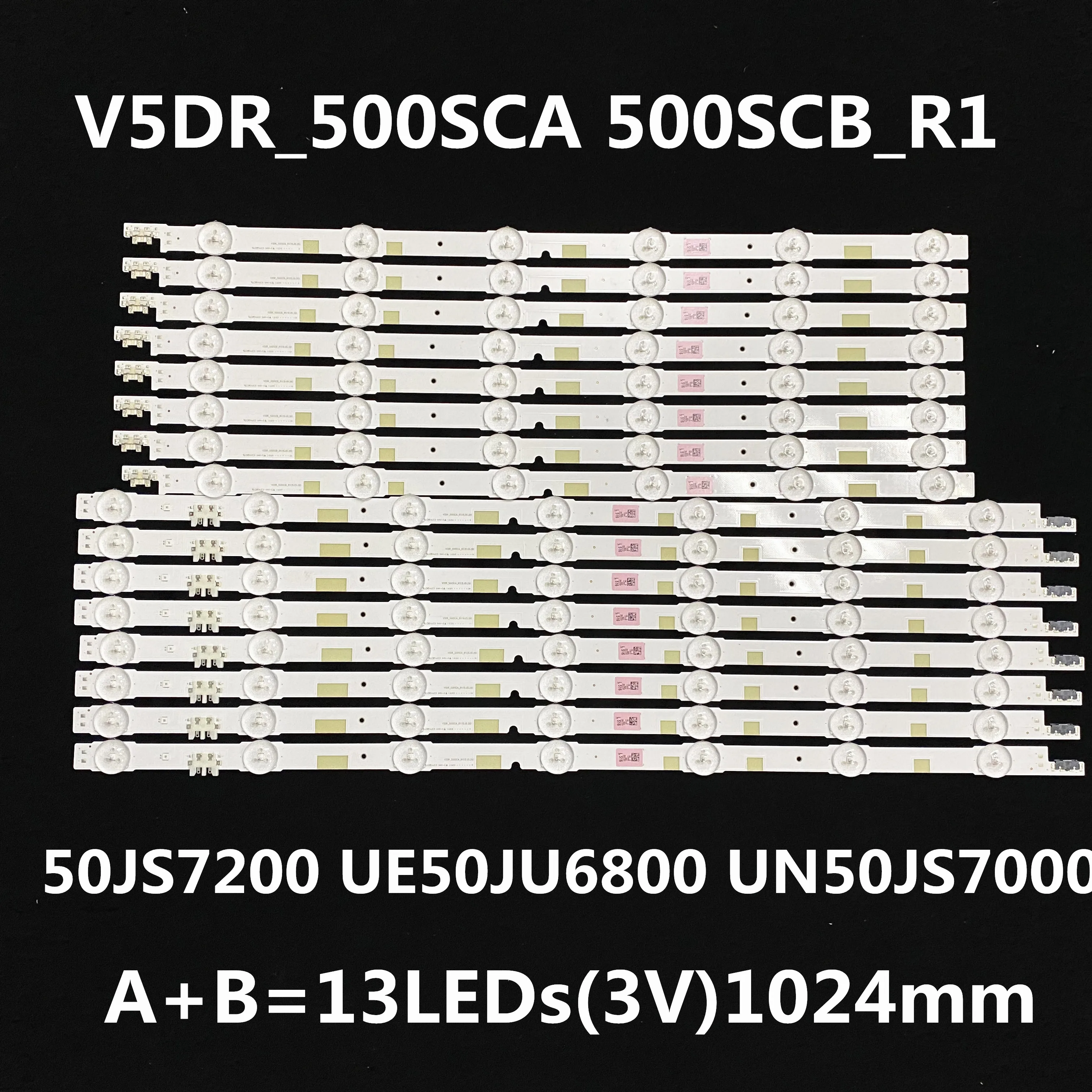 Светодиодная лента v5dr_500scb _ R1 v5dr_500sq фотосессия для Samsung 50 ''TV UE50JU6850 UE50JU6800K