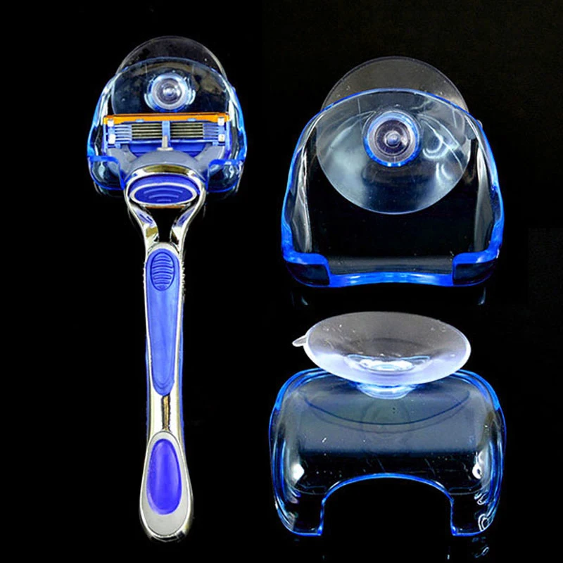 

Shaver Toothbrush Holder Bathroom Wall Sucker Suction Cup Hook Razor Washroom Vacuum Suction Holder Rack Supplies