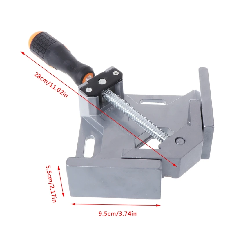 

90 Degree Corner Right Angle Clamp Woodworking Vice Wood Metal Welding Gussets