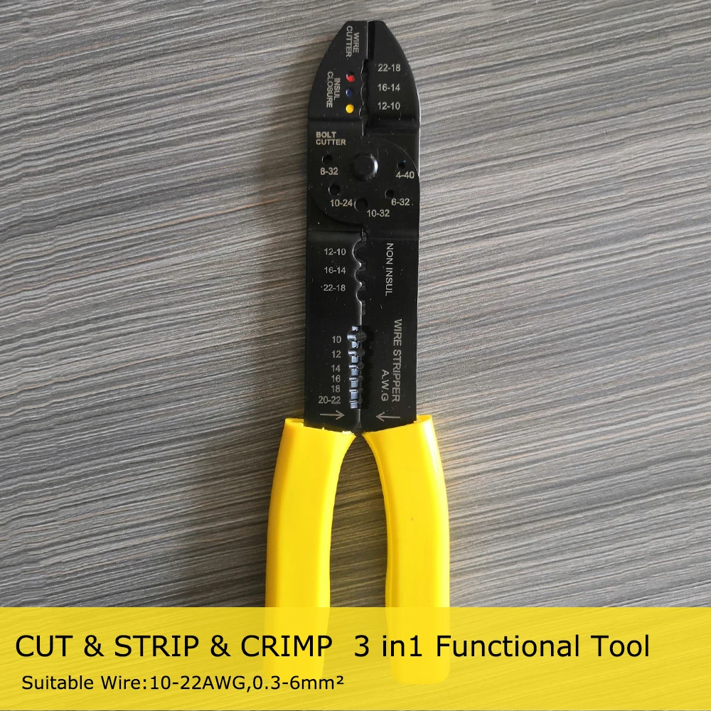 Набор инструментов для резки ОБЖИМНАЯ резка 10-22AWG | Инструменты