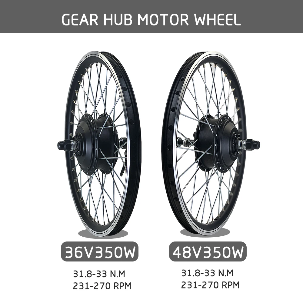 Когда нибудь 36V/48V 350W электрический велосипед конверсионный комплект с 16 29 дюймов
