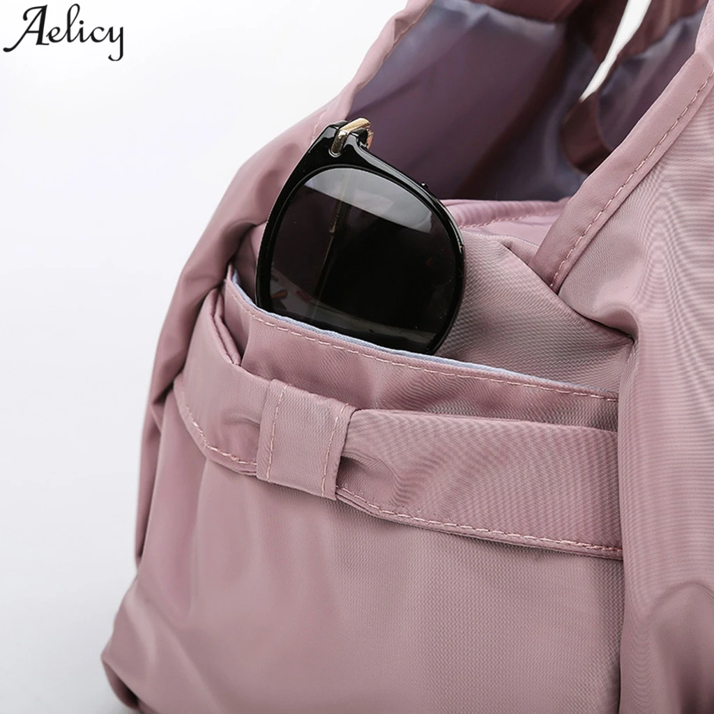 Женская нейлоновая сумка Aelicy многофункциональная вместительная Спортивная