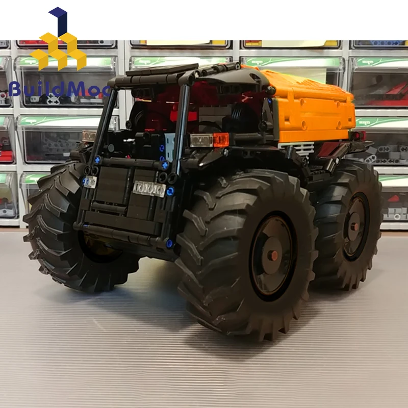 

BuildMOC ATV Cars Vehicle RC Motor Power Function MOC-10677 Fit Educational Kids Technic Building Block Bricks Toys Kid Gifts