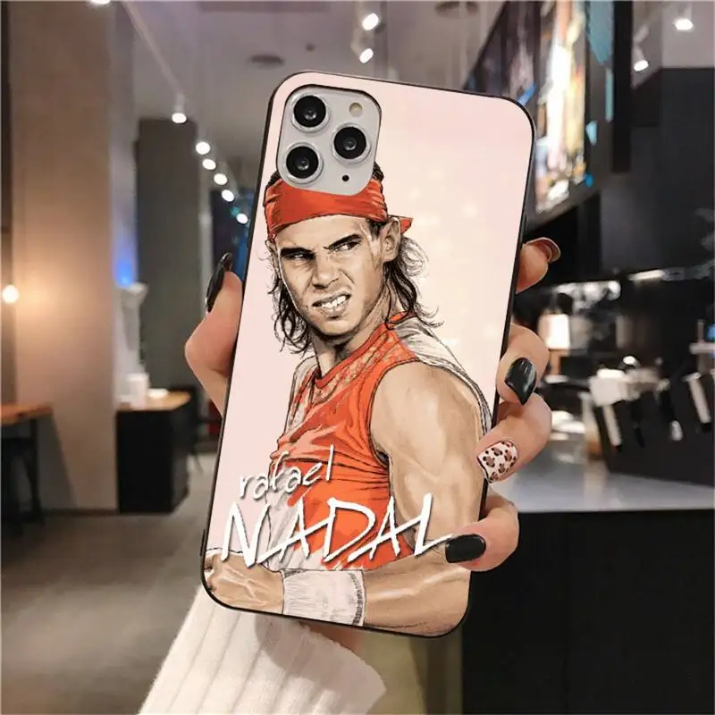 Чехол для телефона теннисная суперзвезда Рафаэль Надаль iphone 13 12 11 Pro Mini XS Max 8 7 Plus X