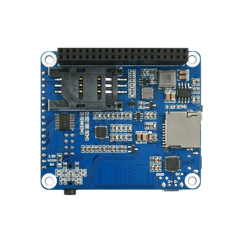 SIM7600SA H 4G шляпа для Raspberry Pi / 3G 2G GNSS Австралию Новую Зеландию и другие страны Тайвань