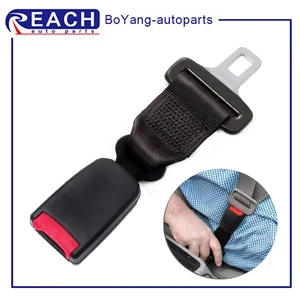 Car Seat Belt Extender Universal E11 Safety Certified 20-22mm Seatbelt Extension Buckle For Pregnant Women Fat People Black