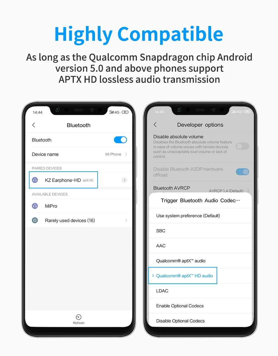 KZ Bluetooth 5,0 наушники Aptx HD CSR8675 модуль обновления гарнитуры кабель применяется для наушников KZ AS10 ZST ES4 ZSN ZS10 AS16 ZSX C12