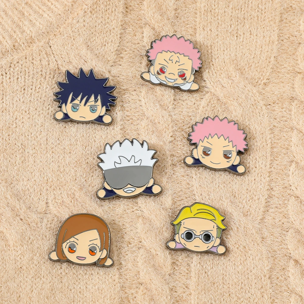 Оптовая продажа брошь в виде милых героев мультфильмов эмалированная годзо