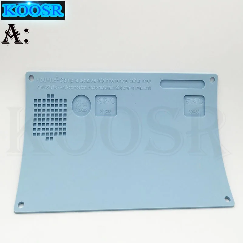 Теплоизоляционный рабочий коврик термостойкий изоляционный BGA для ремонта