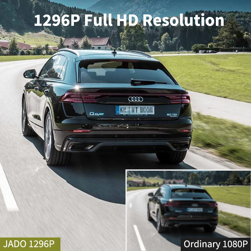 JADO G840S 2020 12 дюймовый Потоковое вещание зеркало заднего вида автомобиля Dvr Камера