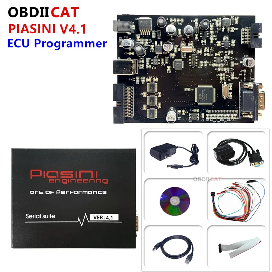 Программатор PIASINI V4.3 v4.1 MASTER инструмент для настройки чипа ECU последовательный