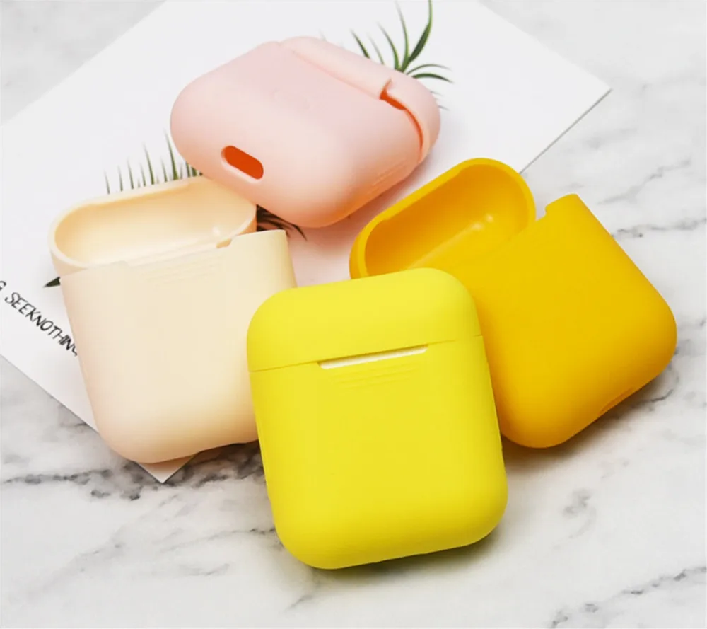EGECD ТПУ силиконовый Bluetooth беспроводной чехол для наушников Защитный Airpods