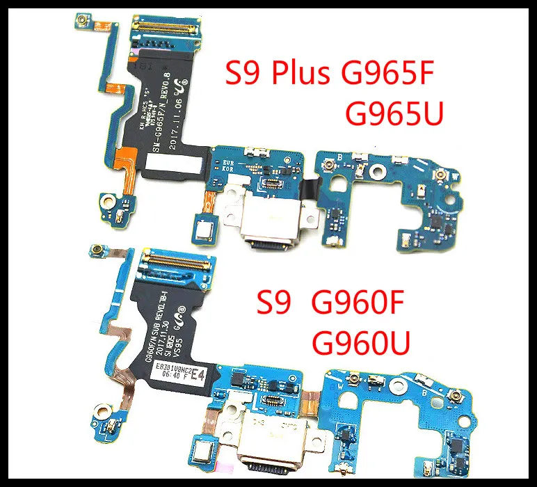 Гибкий кабель USB для Samsung Galaxy S9 Plus G960F G965F разъем зарядного устройства док станция