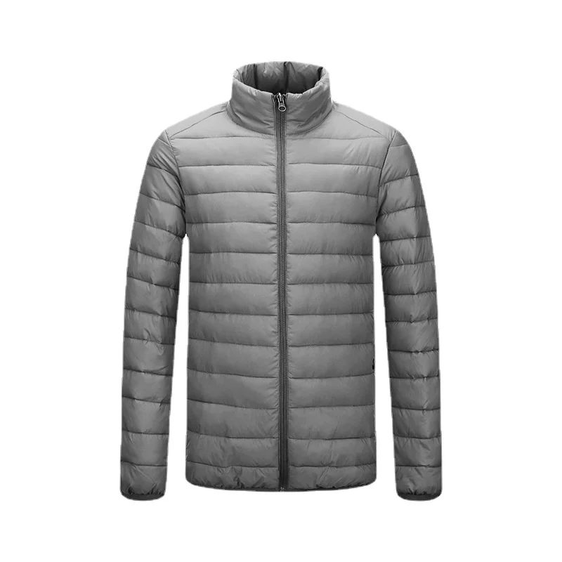 Men's cotton-padded jacket 2021 new lightweight padded jacket stand-up collar men's cotton-padded winter jacket men