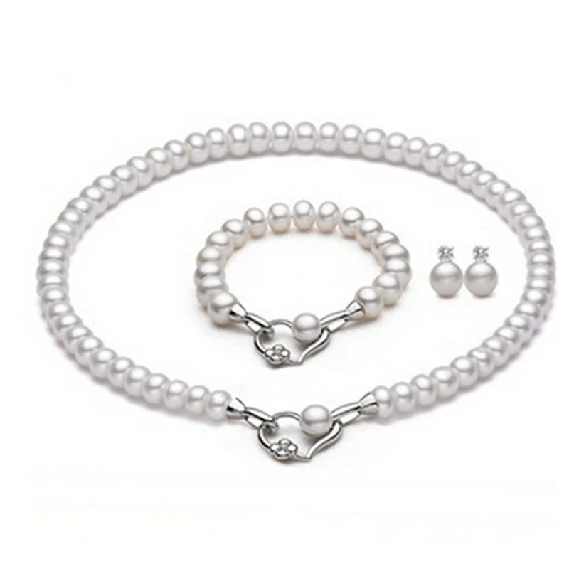 Модный дизайн настоящая культура ювелирные изделия из жемчуга тонкая работа