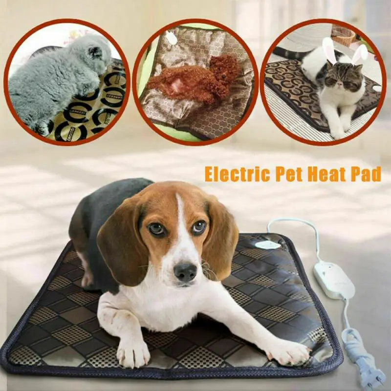 Коврик для домашних питомцев С Подогревом водонепроницаемый коврик щенков собак