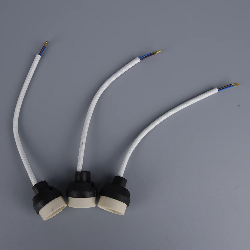 

1x gu10 socket base Connector Ceramic Holder Lamp wiring for GU10 Base Halogen Sockets or GU10 led bulb