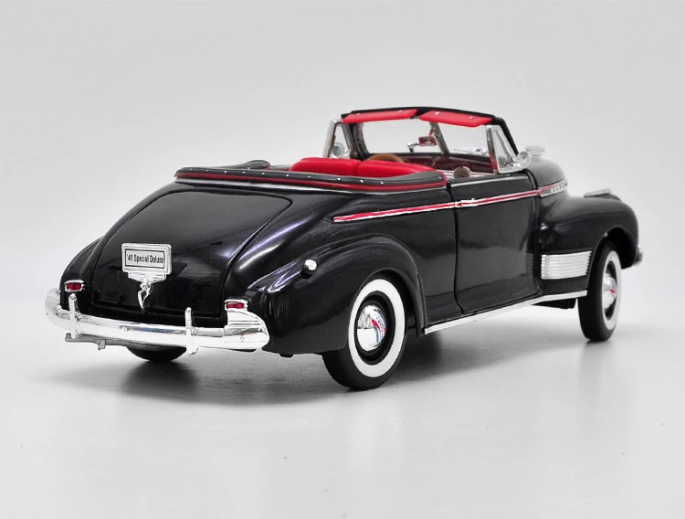 Высокая имитация 1:18 Chevrolet 1941 специальный роскошный сплав в кузове «Кабриолет», металлическая коллекция и подарок классическая модель автомобиля