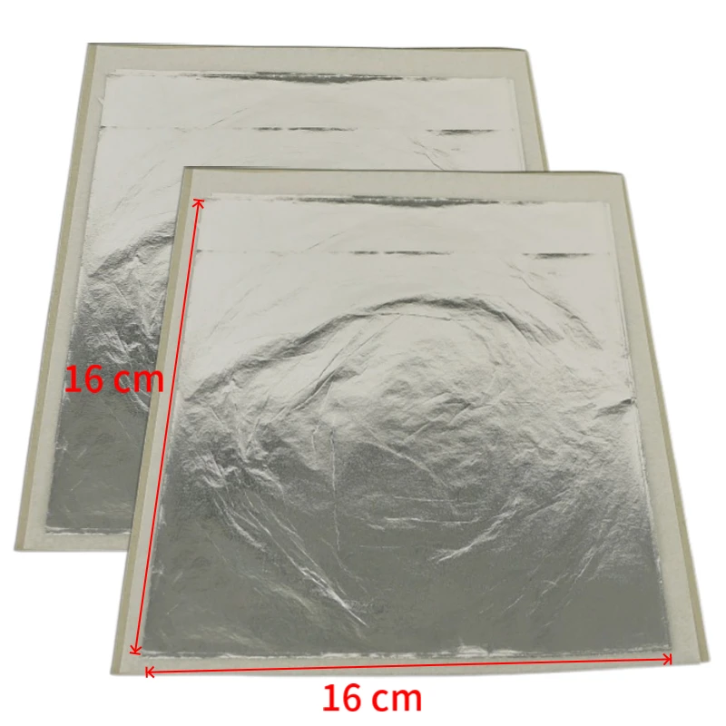 Заводская цена 5000 шт. в коробке 16*16 см листья под золото и серебро для мебели