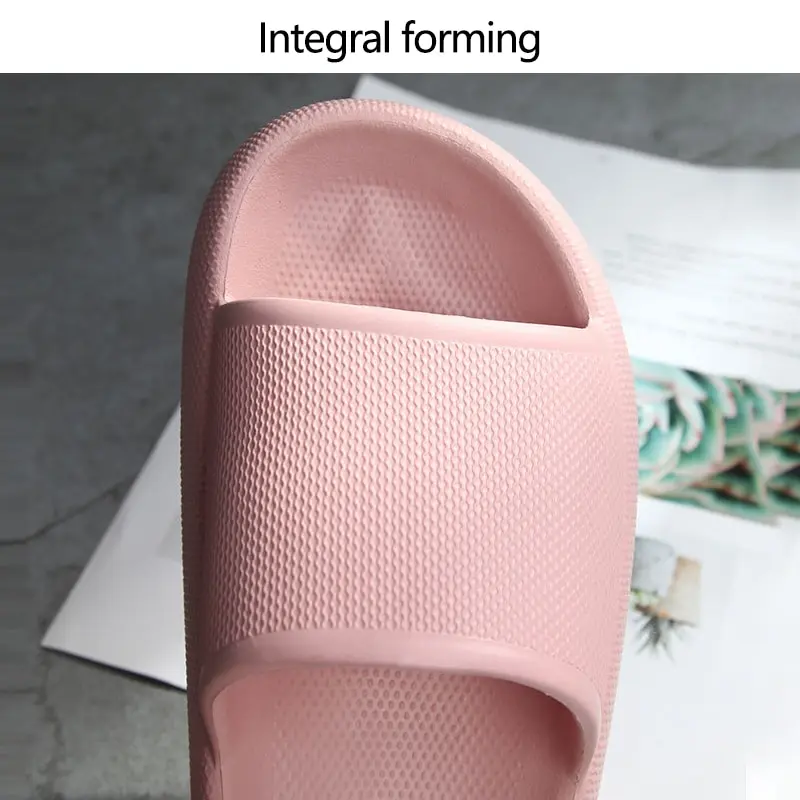 

2021 NEW Unisex Soft Slippers Couple Home Sandals Household Pool Slipper Beach Casual Shoes Bathroom Shower Non-slip Slippers