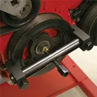 Съемник для Ребристого приводного шкива, снятия коленчатого вала с помощью гаечного ключа, углеродистая сталь, черный инструмент для ремонта автомобилей