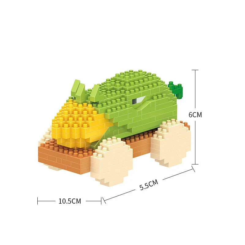 

Christmas Gift Diamond Chomper Mini Brick Cherry Bomb Building Block Squash DIY Plants vs Zombiesed Game Toy For Children