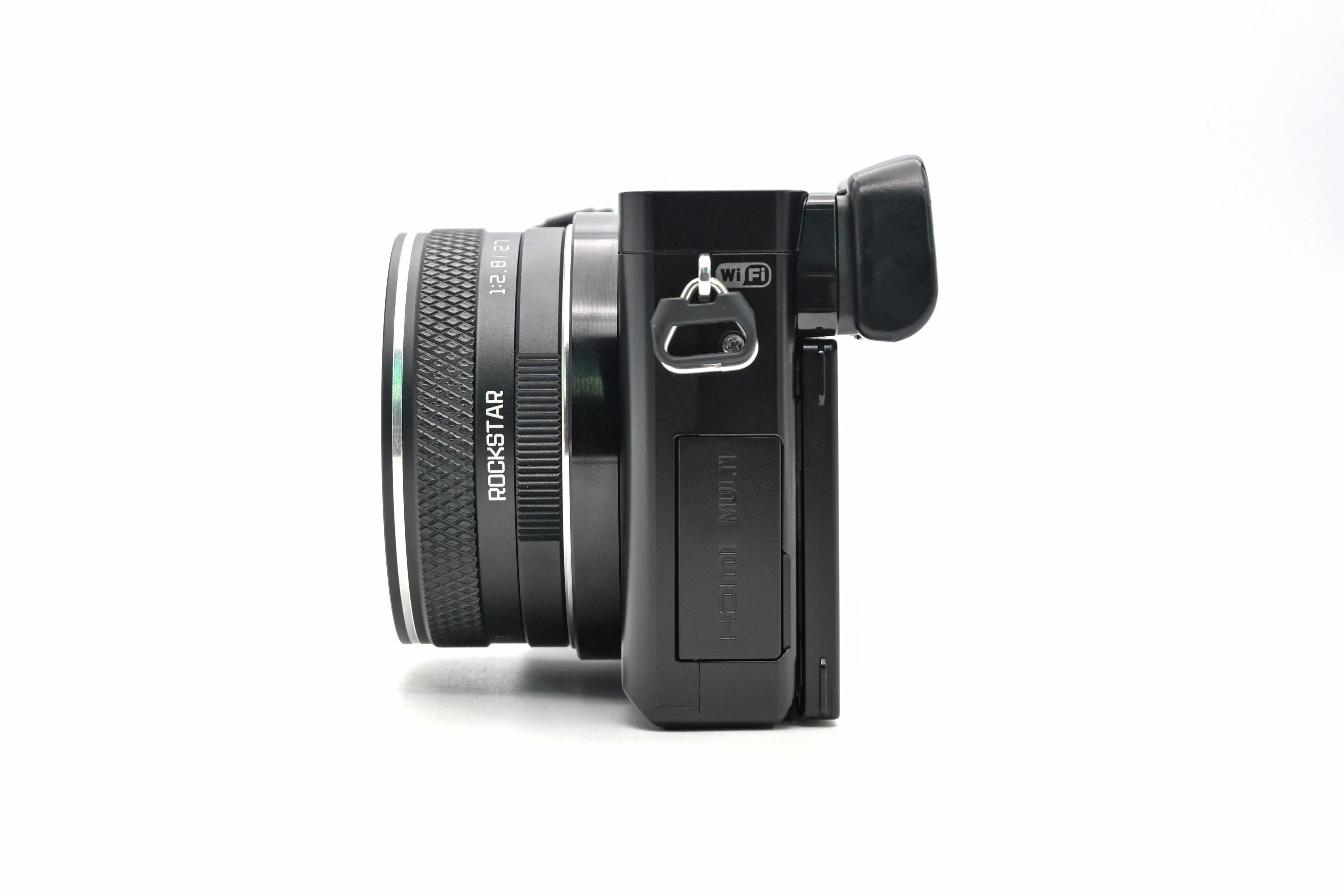 Rock Star 27mm F2.8 micro-single Portrait  Street view Large aperture fixed-focus lens is suitable for E/FX/M43/EFM/Z/L enlarge
