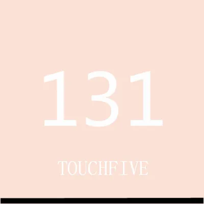 TOUCHFIVE 168 цветов одиночные художественные маркеры Кисть ручка эскиз на спиртовой основе маркеры двойная головка манга ручки для рисования товары для рукоделия - Цвет: 131-skin white