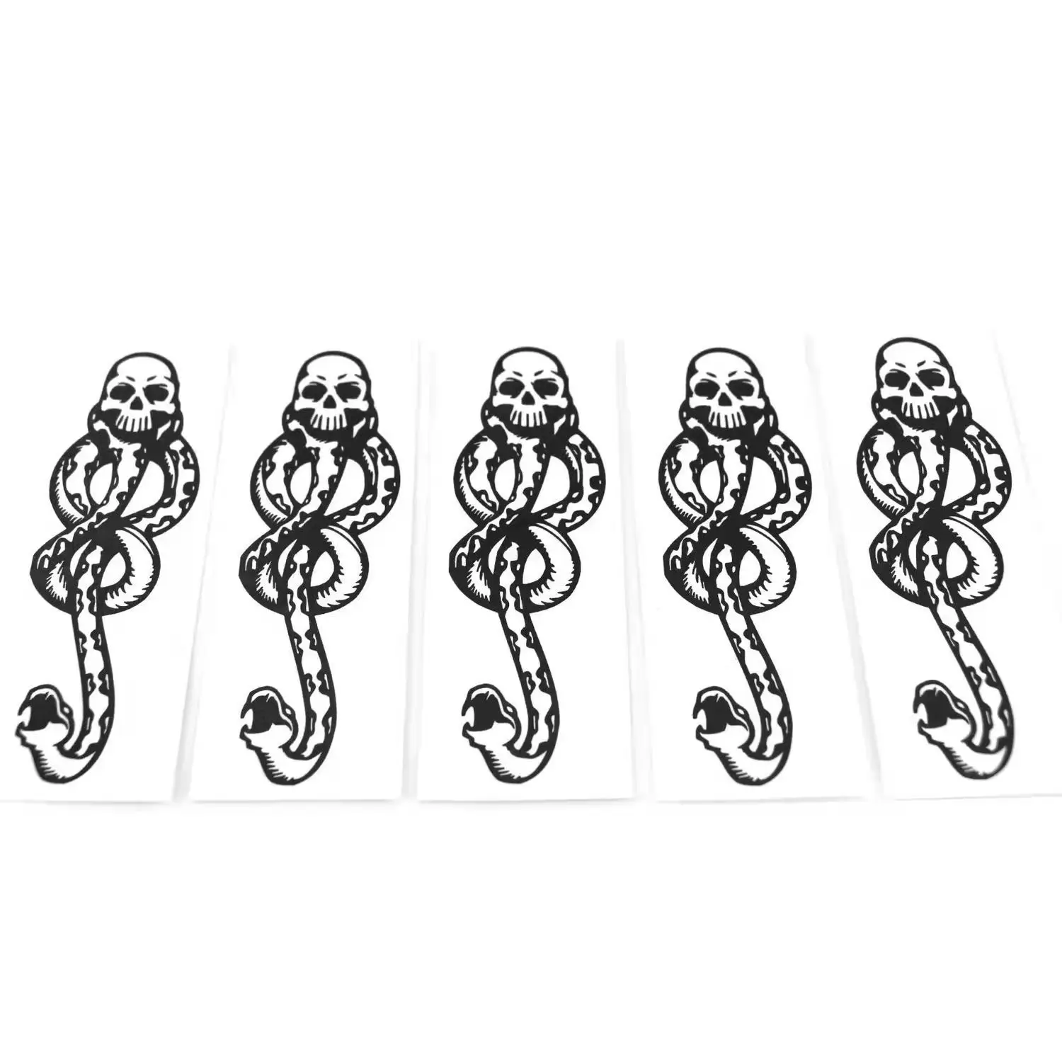 Наклейки для макияжа съедобники смерти 1 шт.