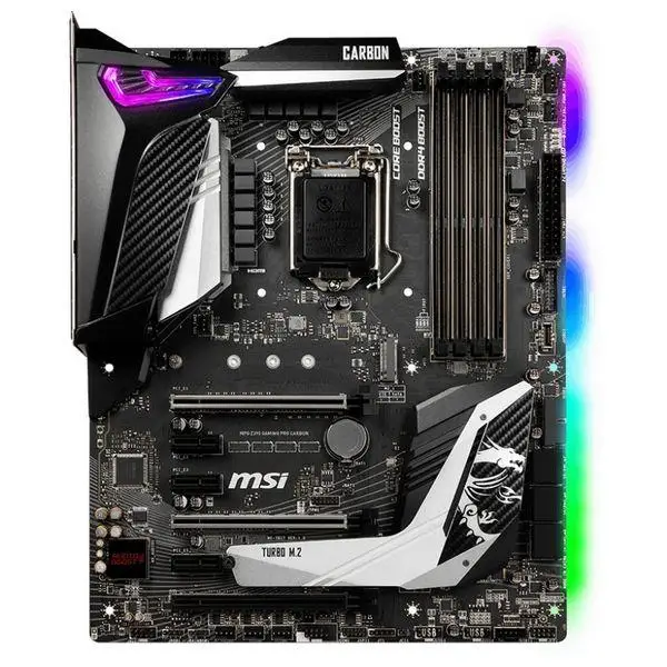 Игровая Материнская плата MSI MPG Z390 PRO CARBON ATX LGA1151|Материнские платы для ноутбуков| |