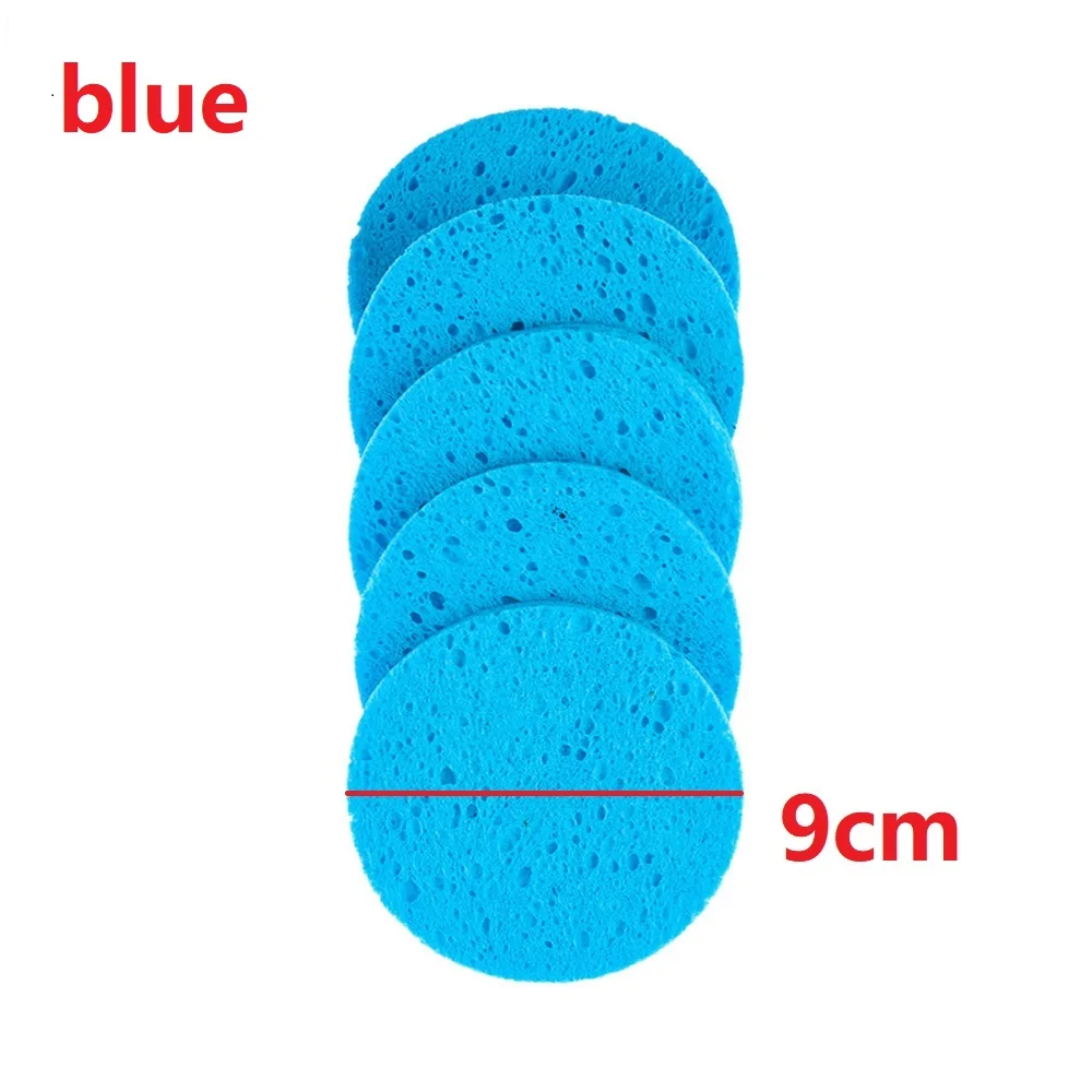 B9cm 5/10 шт./лот натуральный очищающий спонж мягкие средства ухода за кожей лица компресс губка для мытья очистка обладает отшелушивающим эффектом, средство для ухода за кожей средство для снятия макияжа Инструменты - Цвет: B9cm