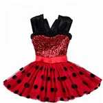Fantasia Spandex Ladybug Costumes kids dress cosplay Christmas party girls children lady bug Zentai Suit halloween costume wig