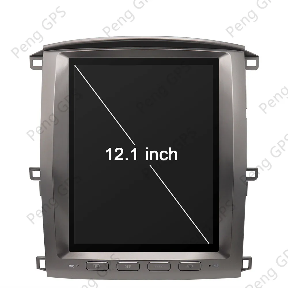 Android PX6 Tesla экран для TOYOTA LAND CRUISER LC100/Lexus LX470 2002-2007 автомобильный мультимедийный плеер радио Обновление gps отслеживание