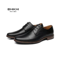 bhkh 2022 man formal shoes lace up men dress shoes classic shoes formal business office work for men shoes