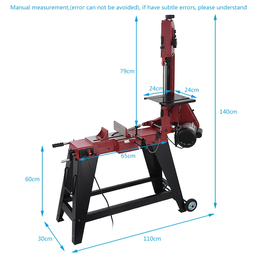 GFW5012 Vertical Metal Band Saw machine Metal/Wood Sawing Machine Woodworking Cutting 220V 750W 1380r/min | Инструменты