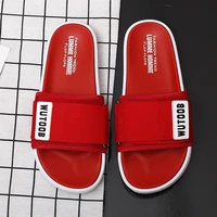 new room shoes men bathroom slippers red men flip flops fashion pool mens slippers casual shoes soft sole slippers men