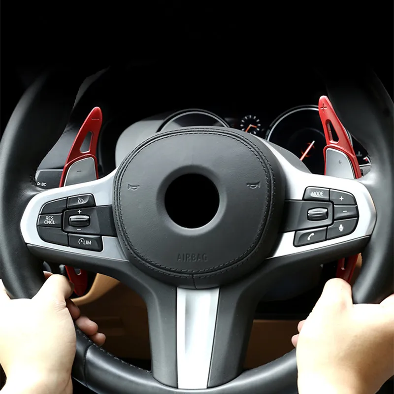 Автомобильный Стайлинг весло переключения передач на руль удлинитель для BMW