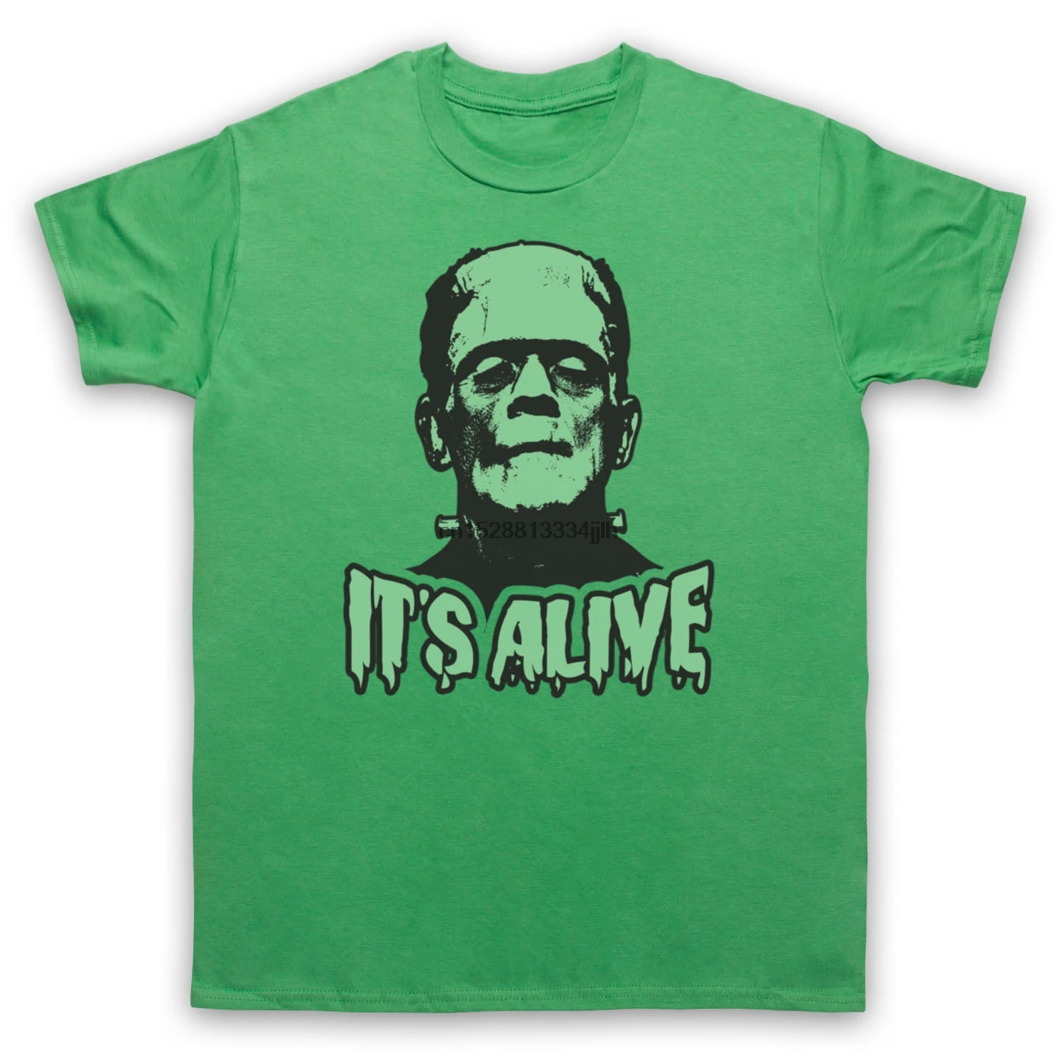 FRANKENSTEIN MONSTER IT ALIVE официальная ужасная футболка для взрослых размеров|Мужские